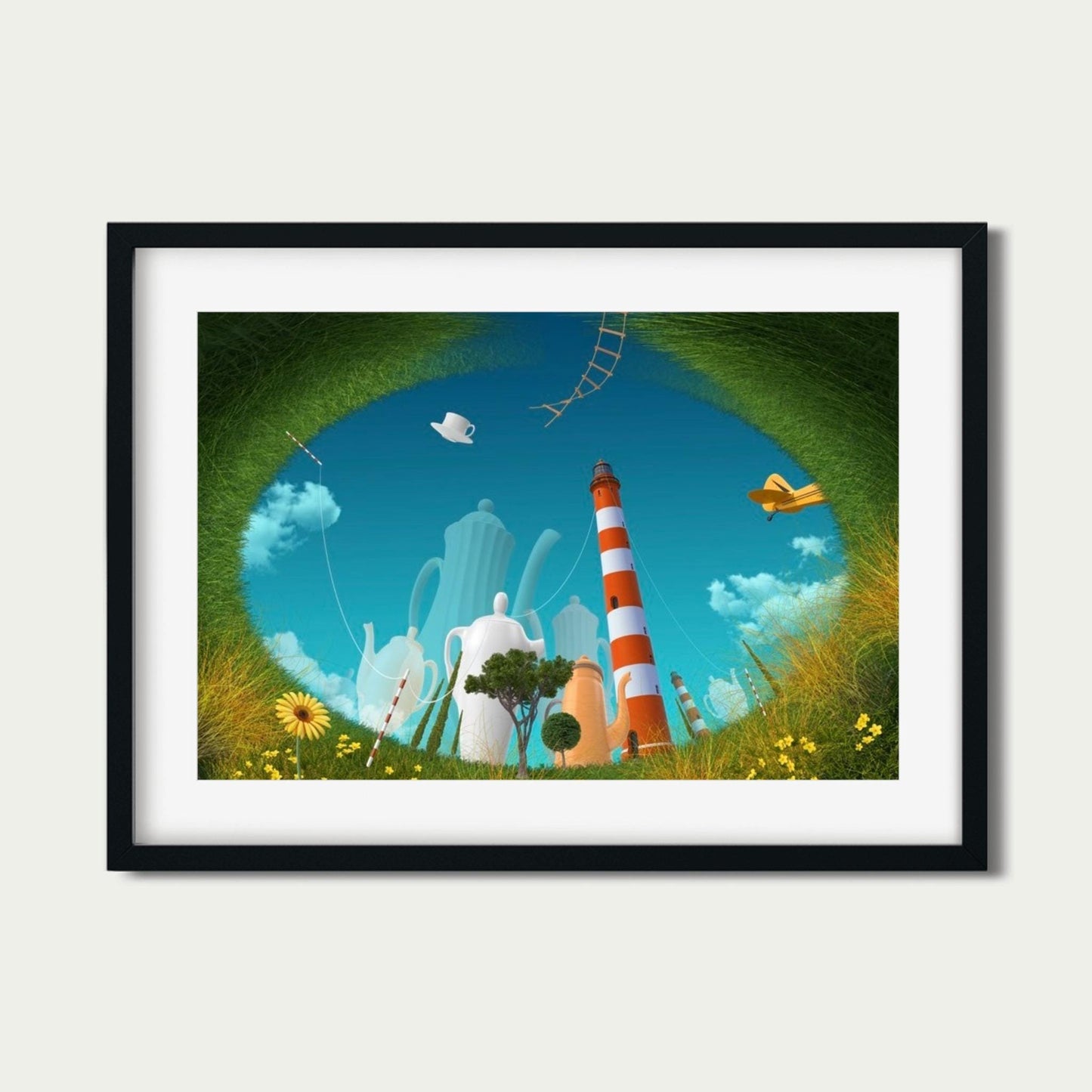 Fish Eye, Digital Wall Art – Instant Download, Printable Nature Poster, Minimalist Home Decor