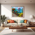 Archaic Landscape, Digital Wall Art – Instant Download, Printable Nature Poster, Minimalist Home Decor