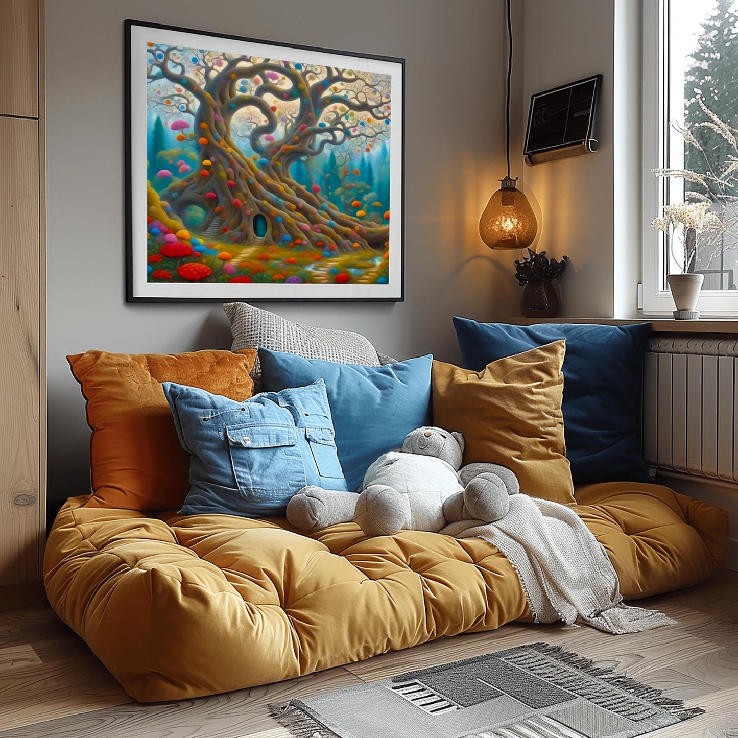 Fairytale, Digital Wall Art – Instant Download, Printable Nature Poster, Minimalist Home Decor