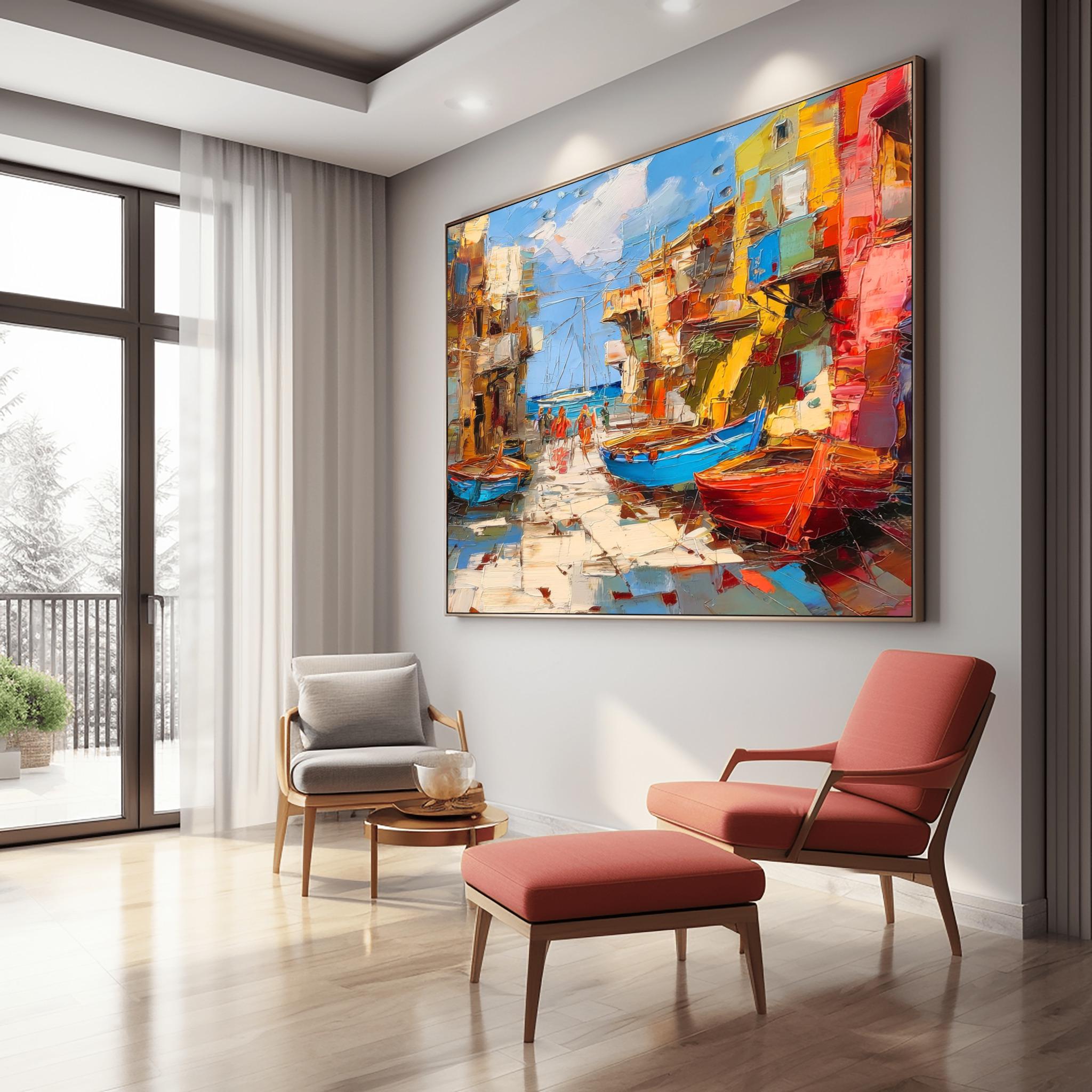 Benidorm– Expressionist landscape - Digital Download