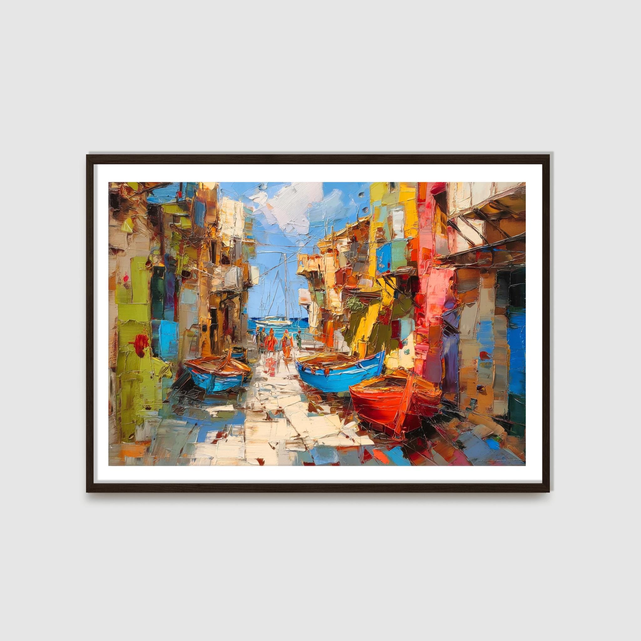 Benidorm– Expressionist landscape - Digital Download