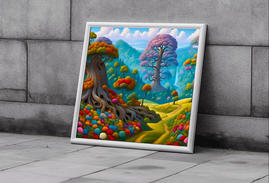 Archaic Landscape Digital Art