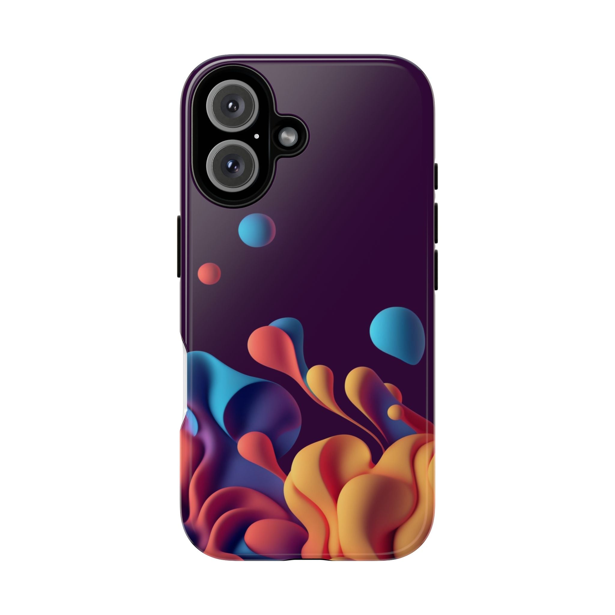Vibrant Phone Case, Colorful Mobile Cover, Abstract Art Phone Protector, Unique Smartphone Shell, Tough Cases for Everyday Use
