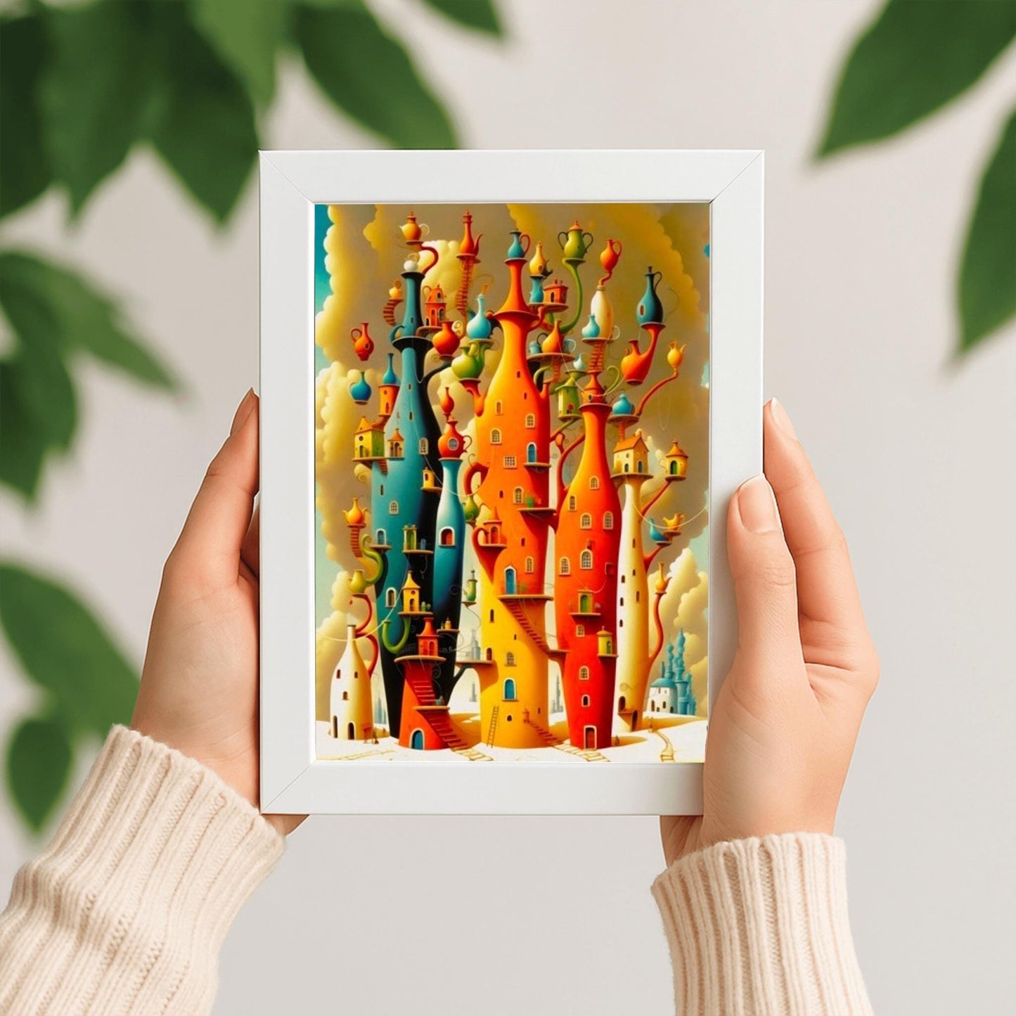 Connections, Digital Wall Art – Instant Download, Printable Nature Poster, Minimalist Home Decor