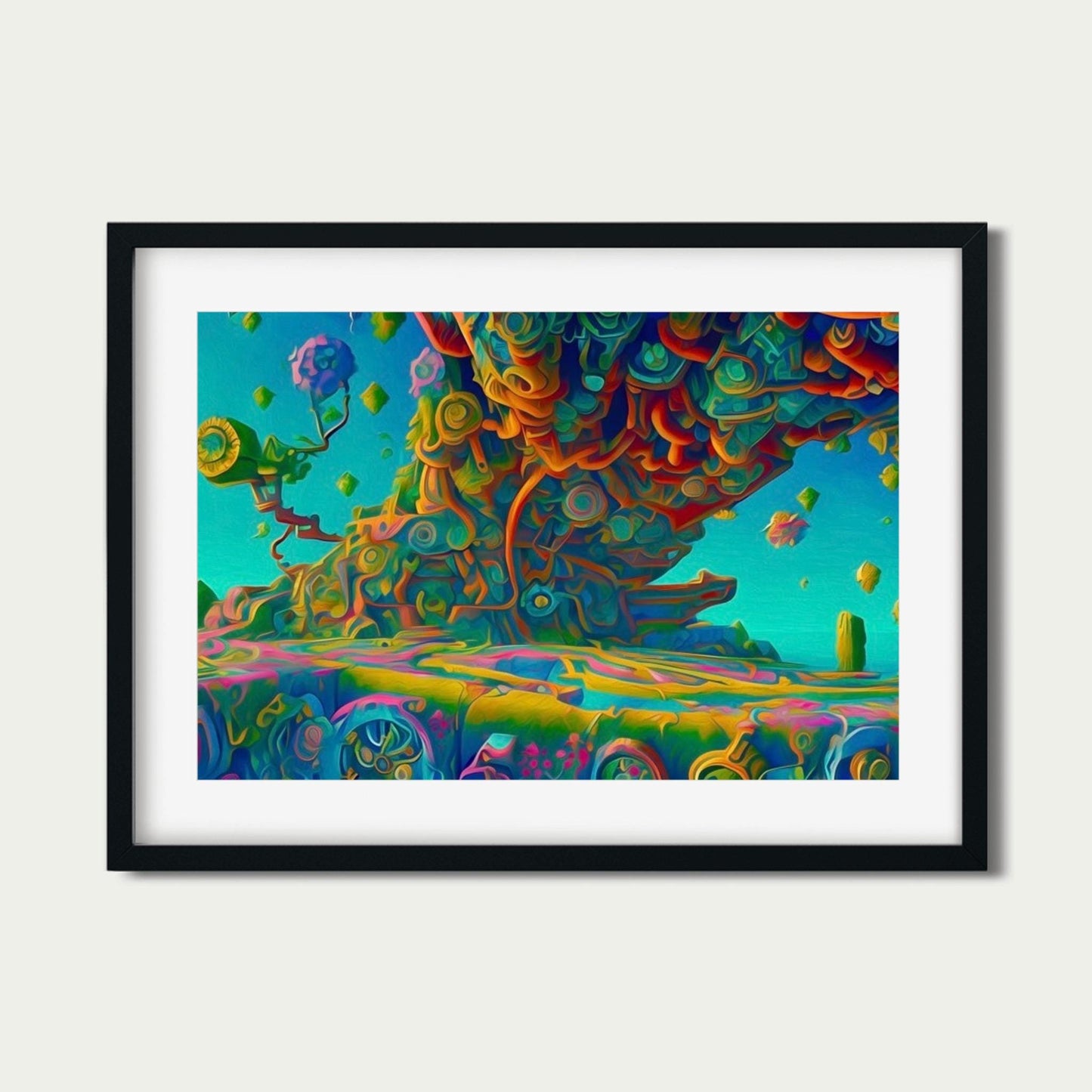 Abstract Tree, Digital Wall Art – Instant Download, Printable Nature Poster, Minimalist Home Decor