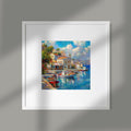 Symi – Expressionist landscape - Digital Download